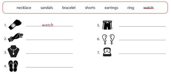 SBT Tiếng Anh 6 Explore English Unit 8 Vocabulary Focus: Extension (trang 58)