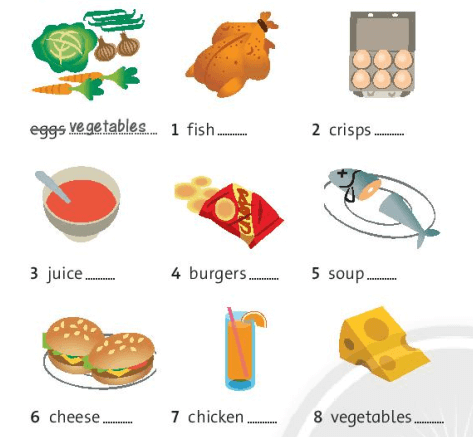 Sách bài tập Tiếng Anh lớp 6 Unit 5: Food and health | SBT Tiếng Anh 6 Chân trời sáng tạo