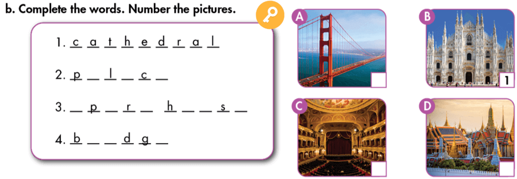 SBT Tiếng Anh 6 Smart World Unit 10 Lesson 1 (trang 56, 57)