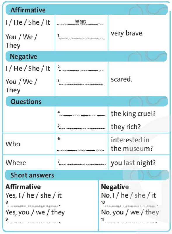 SBT Tiếng Anh 7 Friends plus trang 21 Unit 3 Language Focus