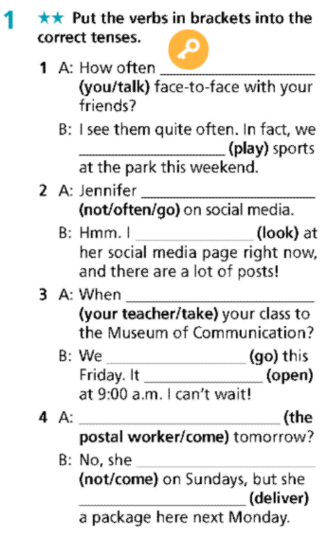 SBT Tiếng Anh 9 Right on Unit 1b Grammar (trang 9) (ảnh 1)