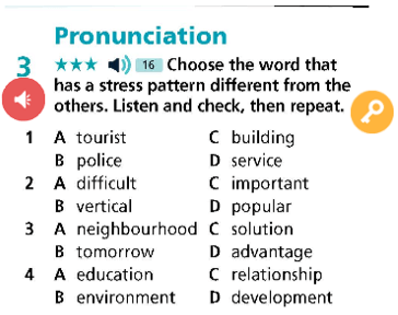 SBT Tiếng Anh 9 Right on Unit 5 Vocabulary (trang 40) (ảnh 1)