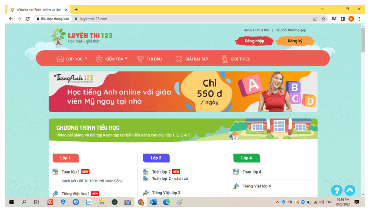 Hãy làm quen với trình duyệt web bằng cách thực hiện các bước sau