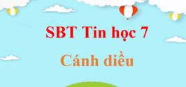 Sách bài tập Tin học 7 Cánh diều | Giải SBT Tin 7 hay, ngắn gọn