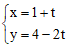 Cho tam giác ABC, biết A(1; 4), B(0; 1) và C(4; 3)