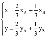 Trong mặt phẳng toạ độ Oxy, cho hai điểm A(3; 4), B(8; 6). Kẻ đường phân giác trong OD