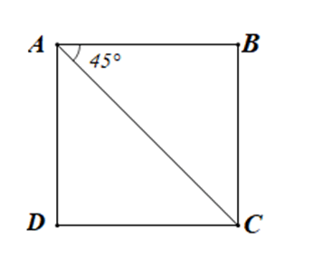 Cho hình vuông ABCD với độ dài cạnh bằng a