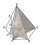 Cho hình chóp S.ABCD có đáy ABCD là hình thang (AB // CD). Gọi O là một điểm nằm trong tam giác SAD