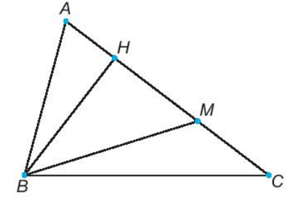 Cho hình vẽ: a) Hãy gọi tên các góc có đỉnh B trong hình