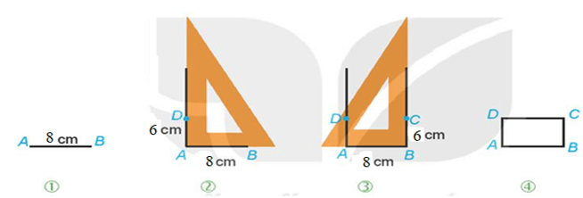 Vẽ hình theo yêu cầu sau: a) Hình vuông có độ dài cạnh bằng 3, 5cm