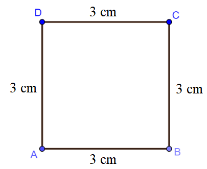 Em hãy vẽ các hình sau: a) Hình tam giác đều có cạnh dài 4 cm