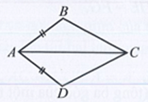Nêu thêm một điều kiện để hai tam giác trong mỗi hình 22a, 22b, 22c, 22d là hai tam giác