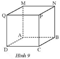 Cho hình lập phương ABCD.MNPQ cho biết BC = 4 cm, tính các cạnh còn lại