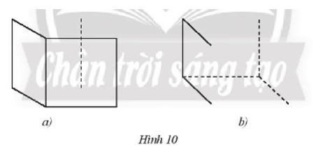 Vẽ thêm cạnh để được hình hộp chữ nhật, hình lập phương