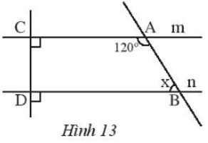 Cho Hình 13. Vì sao m // n?