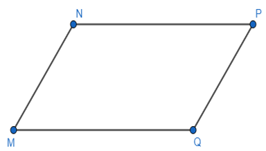 Vẽ lại hình 3.15 vào vở, biết NP // MQ và NP = MQ