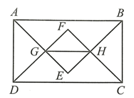 Cho hình chữ nhật ABCD có hai cạnh kề không bằng nhau