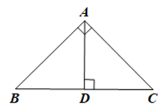 Cho tam giác ABC vuông cân tại A có độ dài cạnh góc vuông AB