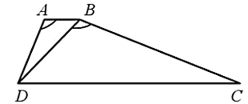 Cho hình thang ABCD, AB // CD, góc DAB = góc DBC, AB/BD = 2/5