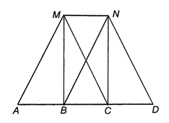Xét hai hình bình hành MNBA và MNCB Chứng minh A, B, C là ba điểm thẳng hàng