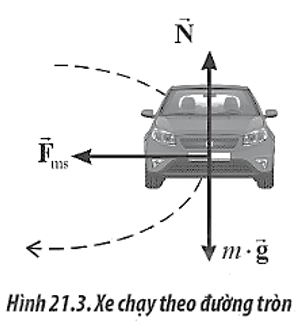 Một chiếc xe đua có khối lượng 800 kg chạy với tốc độ lớn nhất theo đường tròn (ảnh 1)