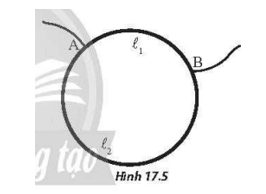 Một chiếc vòng làm bằng một dây dẫn có điện trở Ro = 12 Ôm