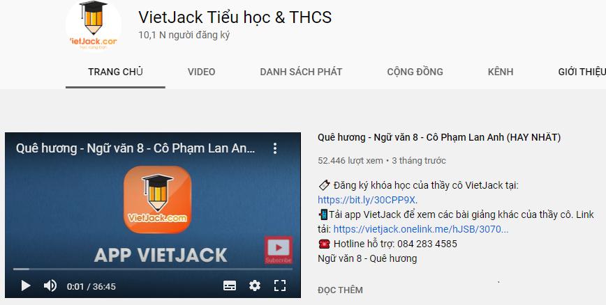 VietJack là gì? Giới thiệu hệ thống VietJack