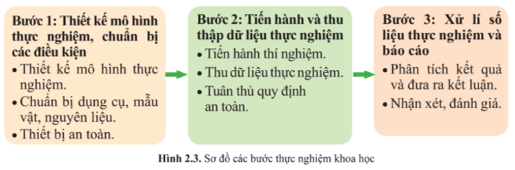 Dựa vào hình 2.3 và ví dụ 3, hãy thiết kế thí nghiệm tìm hiểu ảnh hưởng của nước