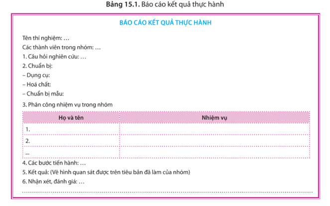 Lý thuyết Sinh học 10 Cánh diều Bài 15: Thực hành làm tiêu bản nhiễm sắc thể để quan sát quá trình nguyên phân, giảm phân ở tế bào thực vật, dộng vật