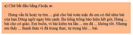 Tiếng Việt 4 VNEN Bài 5A: Làm người trung thực, dũng cảm | Soạn Tiếng Việt lớp 4 VNEN hay nhất