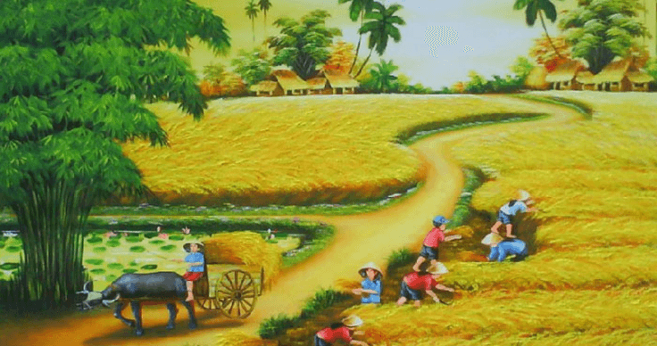 Soạn bài Về bài ca dao Đứng bên ni đồng, ngó bên tê đồng | Ngắn nhất Soạn văn 6 Chân trời sáng tạo