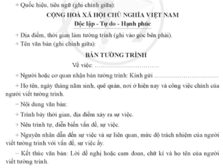 Soạn bài Viết bản tường trình | Ngắn nhất Soạn văn 7 Cánh diều