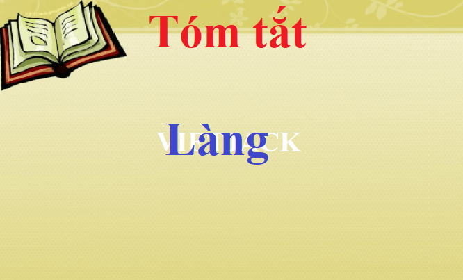 Tóm tắt Làng