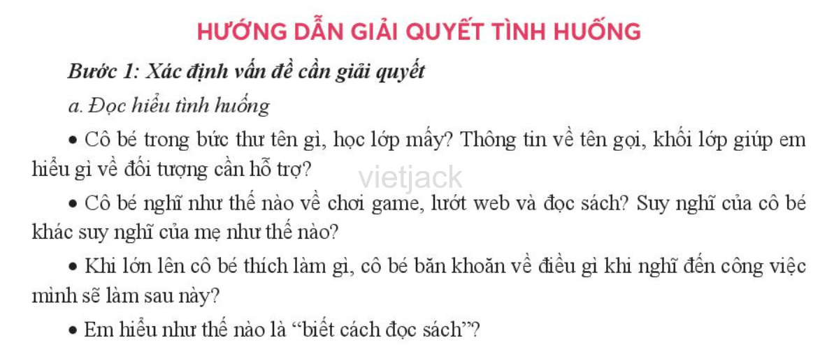 Làm thế nào để giúp Cô Bé Rắc Rối lựa chọn sách