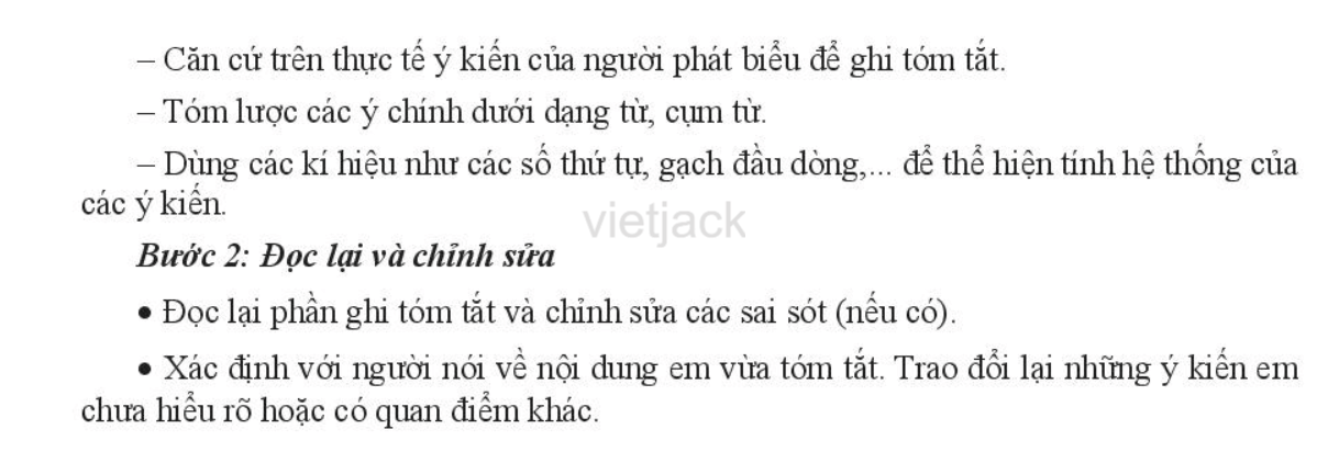 Tóm tắt nội dung trình bày của người khác trang 24