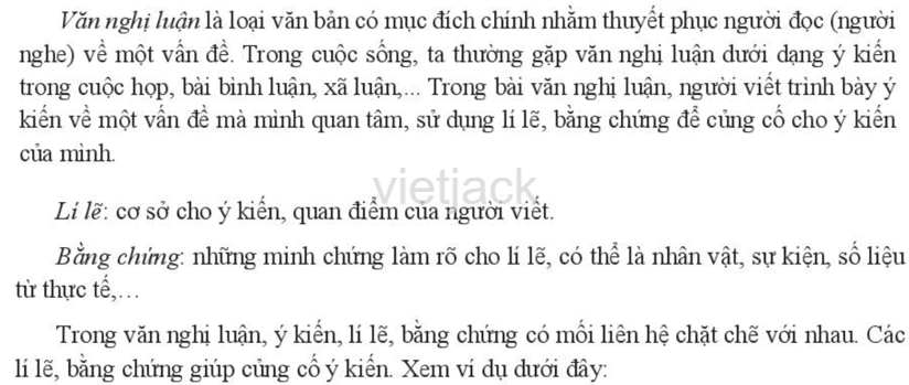 Tri thức ngữ văn trang 40, 41, 42