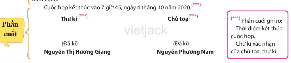 Viết biên bản về một cuộc họp, cuộc thảo luận hay một vụ việc