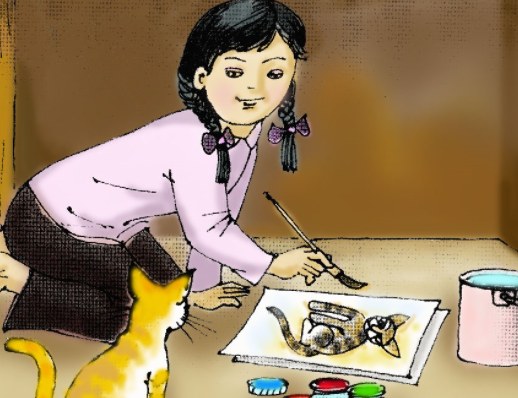 Tóm tắt Bức tranh của em gái tôi