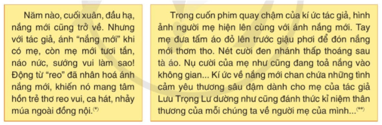 Soạn bài Viết đoạn văn ghi lại cảm nghĩ sau khi đọc một bài thơ sáu chữ, bảy chữ | Hay nhất Soạn văn 8 Cánh diều