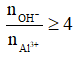 Công thức tính nhanh số mol OH- hoặc số mol Al(OH)3 khi cho muối nhôm phản ứng với dung dịch kiềm hay nhất