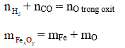 Công thức khử oxit sắt bằng CO và H2 hay nhất