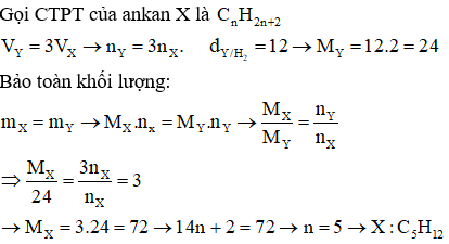 Công thức crăckinh ankan hay nhất