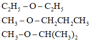 Công thức tính nhanh số đồng phân ete no, đơn chức, mạch hở hay nhất