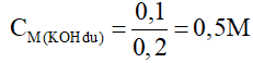 Công thức tính nhanh số mol OH- khi cho SO2 với dung dịch kiềm