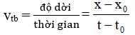 Chương 1: Động học chất điểm