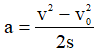 Công thức liên hệ gia tốc và vận tốc hay nhất