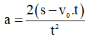 Công thức liên hệ gia tốc và vận tốc hay nhất