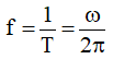 Công thức liên hệ giữa tốc độ góc với chu kì và tần số hay nhất