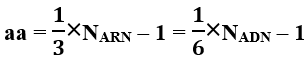 Công thức ADN, ARN và GEN lớp 9 hay, chi tiết