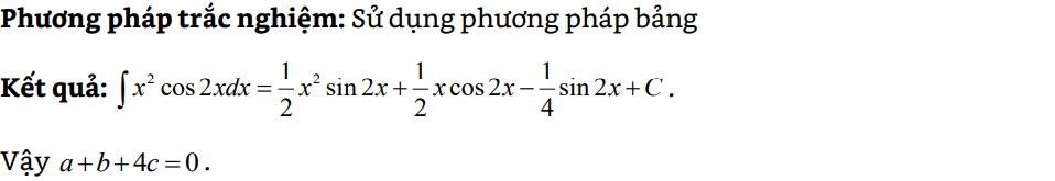 15 Bài tập Phương pháp nguyên hàm từng phần có lời giải (vận dụng cao) - Toán lớp 12